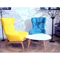 Fotoliu Deco Tiger Yellow flexmag.md