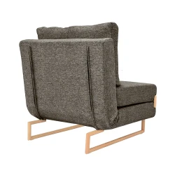 Раскладное кресло Deco LM-105 темно-серое (80 см) flexmag.md