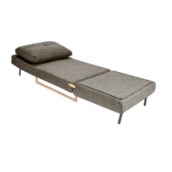 Раскладное кресло Deco LM-105 темно-серое (80 см) flexmag.md