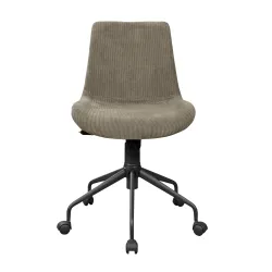 Fotoliu pentru birou Deco 2140W-F Velvet Beige flexmag.md