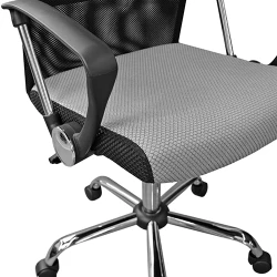Fotoliu pentru birou Deco 6020-12 Grey flexmag.md