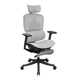 Офисный стул Deco A98-QW серый flexmag.md