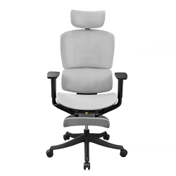 Офисный стул Deco A98-QW серый flexmag.md