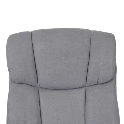 Fotoliu pentru birou Deco BX-3008 Stofa Light Grey 4 flexmag.md