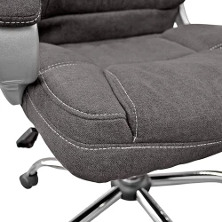 Офисное кресло Deco BX-3177 коричневое тканевое flexmag.md