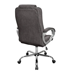 Офисное кресло Deco BX-3177 коричневое тканевое flexmag.md