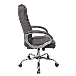 Офисное кресло Deco BX-3177 коричневое тканевое flexmag.md