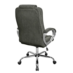 Офисный стул Deco BX-3177 серый тканевый flexmag.md
