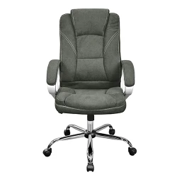 Офисный стул Deco BX-3177 серый тканевый flexmag.md