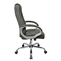 Офисный стул Deco BX-3177 серый тканевый flexmag.md