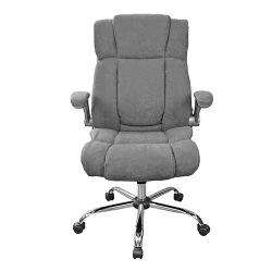 Офисное кресло Deco BX-3702 Серое тканевое flexmag.md