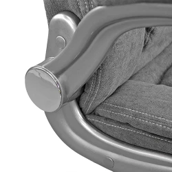 Офисное кресло Deco BX-3702 Серое тканевое flexmag.md