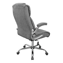 Офисное кресло Deco BX-3702 Серое тканевое flexmag.md