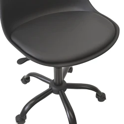 Офисный стул Deco F-2002 черный flexmag.md