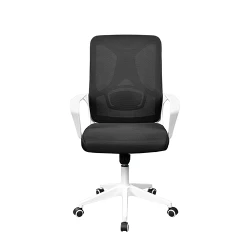 Офисное кресло Deco F-20141 A Черное сиденье+белая рама flexmag.md