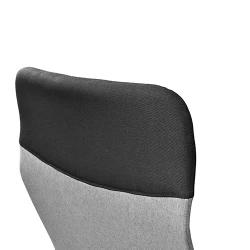 Fotoliu pentru birou Deco F-6310 Grey Black flexmag.md