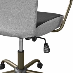 Fotoliu pentru birou Deco F-6310 Grey Black flexmag.md