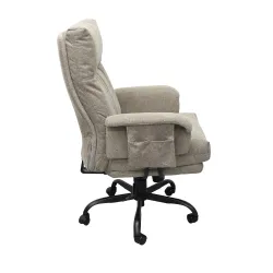 Fotoliu pentru birou Deco FBCST-ASPF-GRYBLK flexmag.md