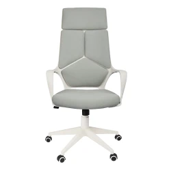 Офисное кресло Deco Fenix HB белое flexmag.md