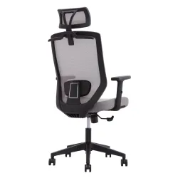 Fotoliu pentru birou Deco FOCUS Grey flexmag.md