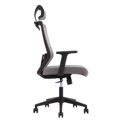 Fotoliu pentru birou Deco FOCUS Grey flexmag.md