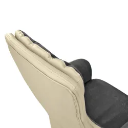 Fotoliu pentru birou Deco FRODO Dark Grey/Beige flexmag.md