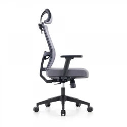 Fotoliu pentru birou Deco Galaxy Grey flexmag.md