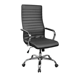 Fotoliu pentru birou Deco LIBERTY Black flexmag.md
