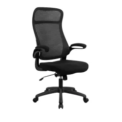 Fotoliu pentru birou Deco Luis Black flexmag.md