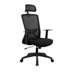 Fotoliu pentru birou Deco Nolan Black flexmag.md