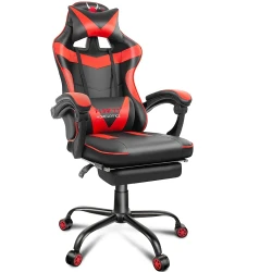 Fotoliu pentru birou FunFit Game On RX4 Black Red flexmag.md