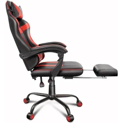 Fotoliu pentru birou FunFit Game On RX4 Black Red flexmag.md