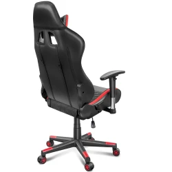 Fotoliu pentru birou FunFit Game On RX7 Black Red (3010) flexmag.md