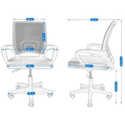 Fotoliu pentru birou Jumi CM-977686 flexmag.md