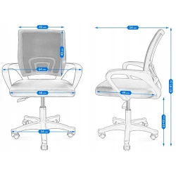 Fotoliu pentru birou Jumi Smart CM-922983 flexmag.md