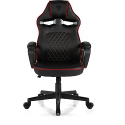 Fotoliu pentru birou SENSE7 Knight Black and Red flexmag.md