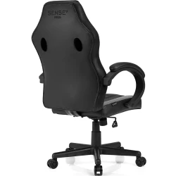 Fotoliu pentru birou SENSE7 Prism Black and Gray flexmag.md