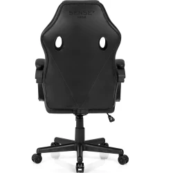Fotoliu pentru birou SENSE7 Prism Black and Gray flexmag.md