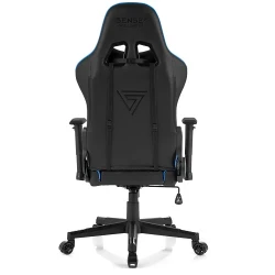 Fotoliu pentru birou SENSE7 Spellcaster Black and Blue flexmag.md