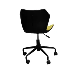 Fotoliu pentru copii Deco BX-3030 Black/Yellow flexmag.md