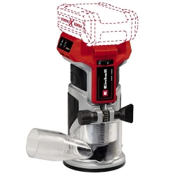 Freza electrica pentru lemn Einhell TP-ET 18 Li SOLO (43.504.12) flexmag.md