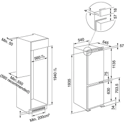 Frigider Franke FCB 360 TNF NE E ( 118.0656.684 ) flexmag.md
