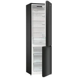 Холодильник Gorenje NRK 6202 EBXL4, Чёрный flexmag.md