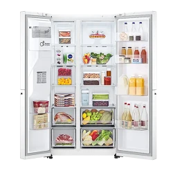 Frigider LG GSLV71SWTM, DoorCooling+, White flexmag.md