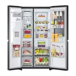 Frigider LG GSXV90MCDE, InstaView Door-in-Door™, Negru flexmag.md
