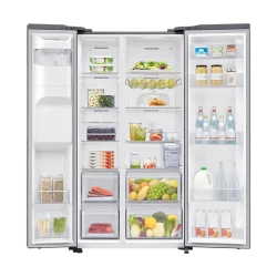 Холодильник Samsung RS64DG53R3S9UA, Нержавеющая сталь flexmag.md