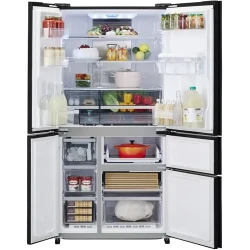Холодильник Sharp SJ-WX830ABK, Черный flexmag.md