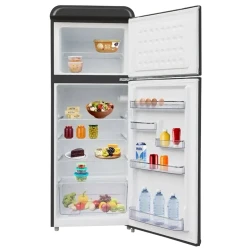 Frigider STARCREST SRF-208BK, Negru flexmag.md