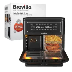 Friteuza cu aer cald Breville Halo Flexi Negru flexmag.md