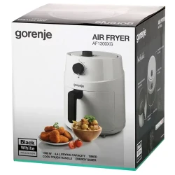 Фритюрница Gorenje AF1300XG, белая - черная flexmag.md